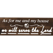 Load image into Gallery viewer, Joshua 24:15 As For Me And My House Wood Decor