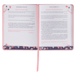 Load image into Gallery viewer, Personalized Custom Text Your Name Moments of Inspiration Devotional Pink Faux Leather