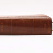 Load image into Gallery viewer, Personalized NIV Giant Print Compact Bible Red Letter Comfort Print Leathersoft Brown