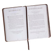 Load image into Gallery viewer, Walking With God Brown Faux Leather Devotional - David Jeremiah
