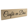 Load image into Gallery viewer, Confía en Dios Spanish Wood Decor