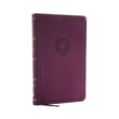 Load image into Gallery viewer, Personalized NKJV Thinline Bible Youth Edition Red Letter Comfort Print Leathersoft Purple New King James Version