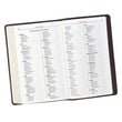Load image into Gallery viewer, Personalized KJV Full Grain Premium Leather Thumb Index Dark Brown