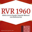 Load image into Gallery viewer, Personalized RVR 1960 Biblia Letra Grande Tamaño Manual con Referencias
