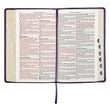 Load image into Gallery viewer, Personalized KJV Purple Faux Leather Deluxe Gift Bible Indexed King James Version