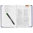 Load image into Gallery viewer, Personalized ESV Student Study Bible TruTone Lavender Emblem Design English Standard Version