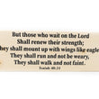 Load image into Gallery viewer, Isaiah 40:31 But Those Who Wait On The Lord Wood Decor