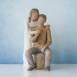 Load image into Gallery viewer, Willow Tree You and Me (Darker Skin Tone & Hair Color) Figurine