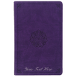 Load image into Gallery viewer, Personalized ESV Student Study Bible TruTone Lavender Emblem Design English Standard Version