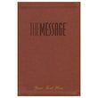 Load image into Gallery viewer, Personalized The Message Compact Bible Tan Leather-Look