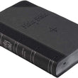 Load image into Gallery viewer, Personalized KJV Holy Bible Giant Print Two-Tone Black/Grey Faux Leather