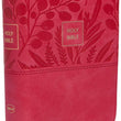 Load image into Gallery viewer, Personalized NKJV COMPACT End-of-Verse Reference Bible Leathersoft Pink
