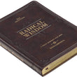 Load image into Gallery viewer, Personalized Radical Wisdom 365 Devotions A Daily Journey for Men Brown Faux Leather