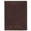 Load image into Gallery viewer, Personalized KJV Journal The Word Bible Large Print Red Letter Bonded Leather Brown