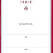 Load image into Gallery viewer, Personalized NKJV Minister's Bible Red Letter Comfort Print Holy Bible Genuine Leather Black