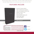 Load image into Gallery viewer, Personalized NKJV Thinline Holy Bible Comfort Leathersoft Black New King James Version