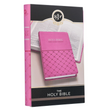 Load image into Gallery viewer, Personalized Bible Custom Text Your Name KJV Gift Edition Pink Faux Leather King James Version