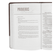 Load image into Gallery viewer, Personalized NIV Couples Devotional Bible Italian DuoTone Chocolate/Silver