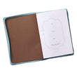 Load image into Gallery viewer, Personalized Blessed Zippered Classic LuxLeather Journal