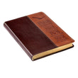 Load image into Gallery viewer, Wings Like Eagles Isaiah 40:31 Brown LuxLeather Journal