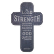 Load image into Gallery viewer, The Lord is My Strength Exodus 15:2 Cross Bookmark