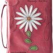 Load image into Gallery viewer, Psalms 16:11 Faux Leather Pink Personalized Bible Cover for Women
