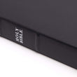 Load image into Gallery viewer, Personalized NKJV Large Print Ultrathin Reference Bible Premium Black Genuine Leather