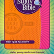 Load image into Gallery viewer, Personalized KJV Kids Study Bible Two-Toned Flexisoft