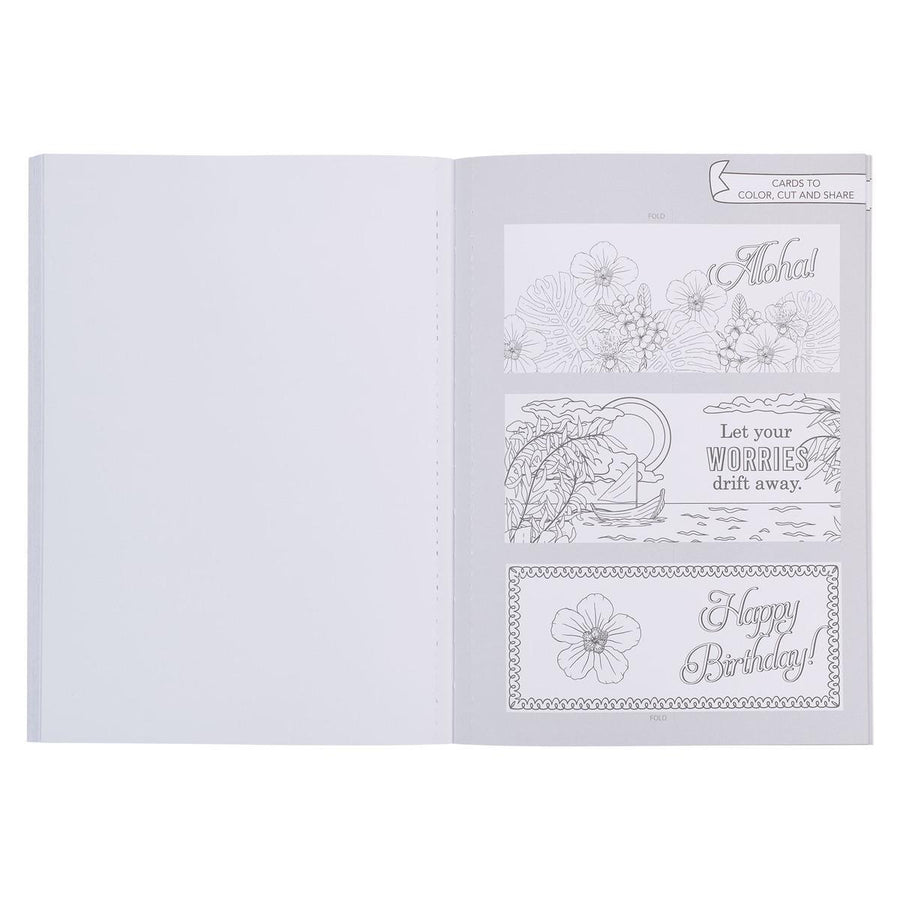 Footprints in the Sand Coloring Book