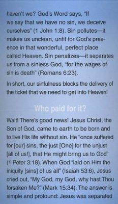 Your Ticket to Heaven Tract (Pack of 25)