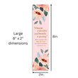 Load image into Gallery viewer, Christian 8X2inch Verses Bookmarks for Women, Assorted Variety Pack Bookmarks
