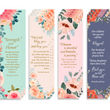 Load image into Gallery viewer, Christian 8X2inch Verses Bookmarks for Women, Assorted Variety Pack Bookmarks
