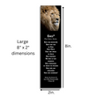 Load image into Gallery viewer, Spanish Inspirational Bookmark with Encouraging Inspirational Poem (You Are) size 2X8 | Marcador en Español con Alentador Poema (Eres)
