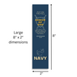 Load image into Gallery viewer, Christian Military Bookmark Packs U.S. Navy with Bible Verse Ephesians 6:11 | Put on The Full Armor of God
