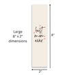 Load image into Gallery viewer, Best Mom Ever 8’X2’ Bookmark for Mom | Gift for Mothers
