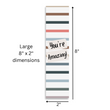 Load image into Gallery viewer, Inspirational Encouraging 8&#39;X2&#39; Bookmark | You&#39;re Amazing
