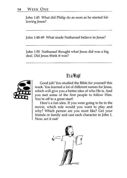 Discover 4 Yourself, Children's Bible Study Series: Jesus in the Spotlight (John Chapters 1-10)