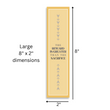 Load image into Gallery viewer, Inspirational Encouraging 8&#39;X2&#39; Bookmark | The Reward is Greater Than the Sacrifice
