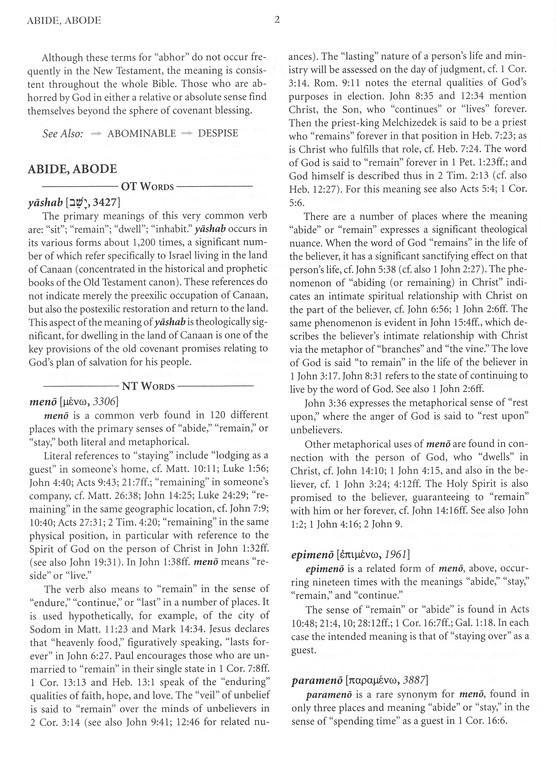 Expository Dictionary of Bible Words