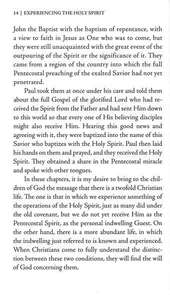 Experiencing the Holy Spirit - Andrew Murray