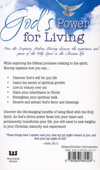 Experiencing the Holy Spirit - Andrew Murray