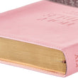 Load image into Gallery viewer, KJV Large Print Edition Two-Tone Pink/Brown Bible
