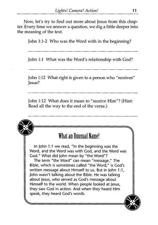 Discover 4 Yourself, Children's Bible Study Series: Jesus in the Spotlight (John Chapters 1-10)