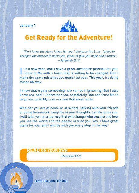 Jesus Calling: 365 Devotions for Kids (Boys Edition) - Sarah Young