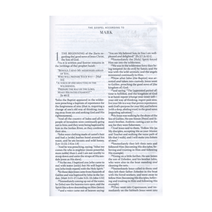 Personalized Custom Text Your Name Battlefield of The Mind New Testament: Commentary by Joyce Meyer Coral LuxLeather
