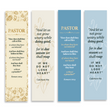Load image into Gallery viewer, Christian Pastor Bookmarks, Variety Pack Bookmarks Inspirational for Pastor Appreciation
