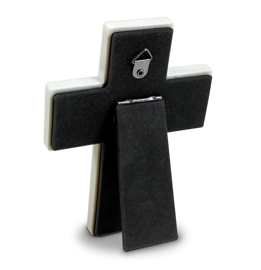 Pray Mark 11:24 Copper Accent Tabletop Cross