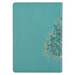 Load image into Gallery viewer, Be Still &amp; Know Psalm 46:10 Teal Faux Leather Journal

