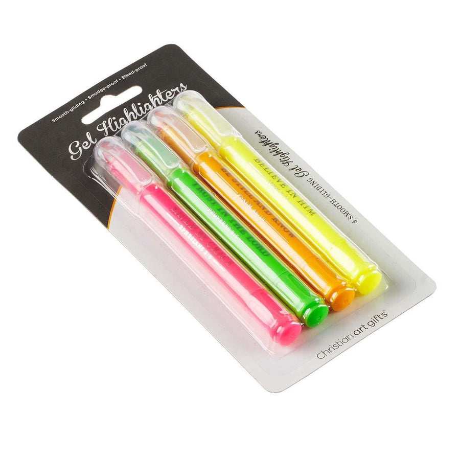 Gel Highlighters (Pack Of 4)