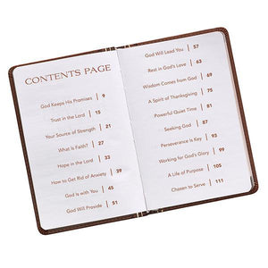 Promises from God for Every Man Brown Gift Book